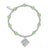 Sparkling Bloom Aventurine Bracelet - Silver -SBAFO3412