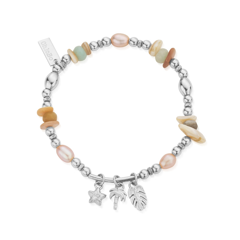 Hopeful Shores Bracelet - Silver - SBAPSMULC