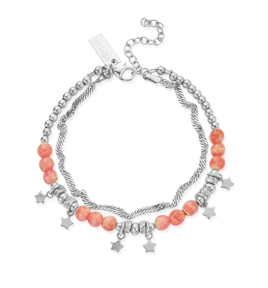 Gratitude & Abundance Bracelet - Silver - SBRHO1201