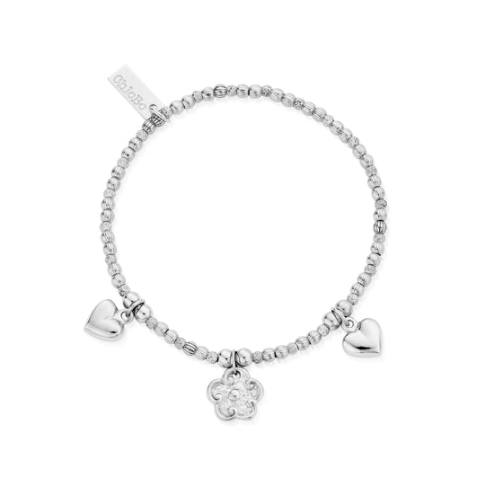 Blossoms Of Grace Bracelet - Silver - SBSB0233510