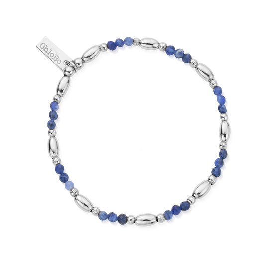 Balance Sodalite Bracelet - Silver - SBSCBO