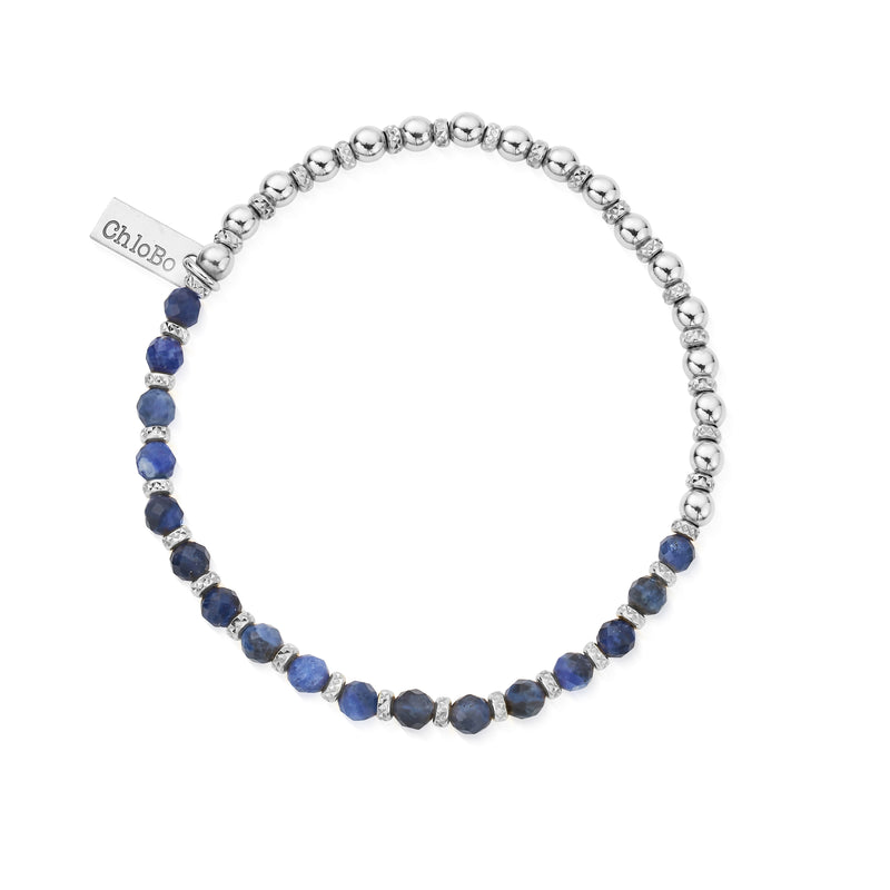 Story Of The Moon Sodalite Bracelet - Silver - SBSFR