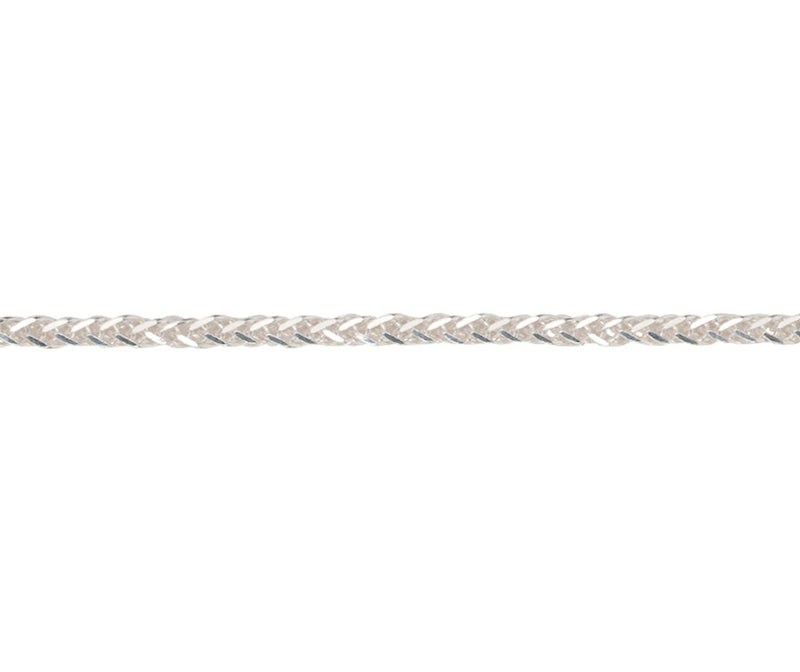 Silver Filed Spiga Chain - 18