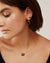 Black Onyx Rectangle Drop Earrings - Gold - ER10375-GBONX