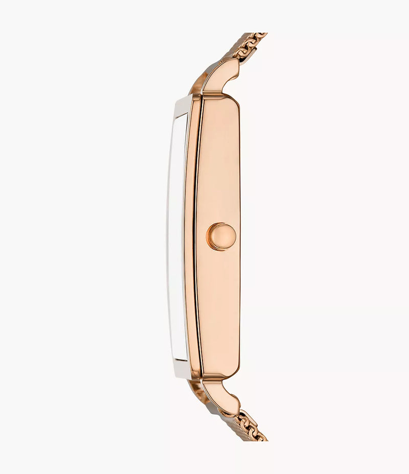 Hagen Three-Hand Ladies Watch - Rose Gold - SKW3095