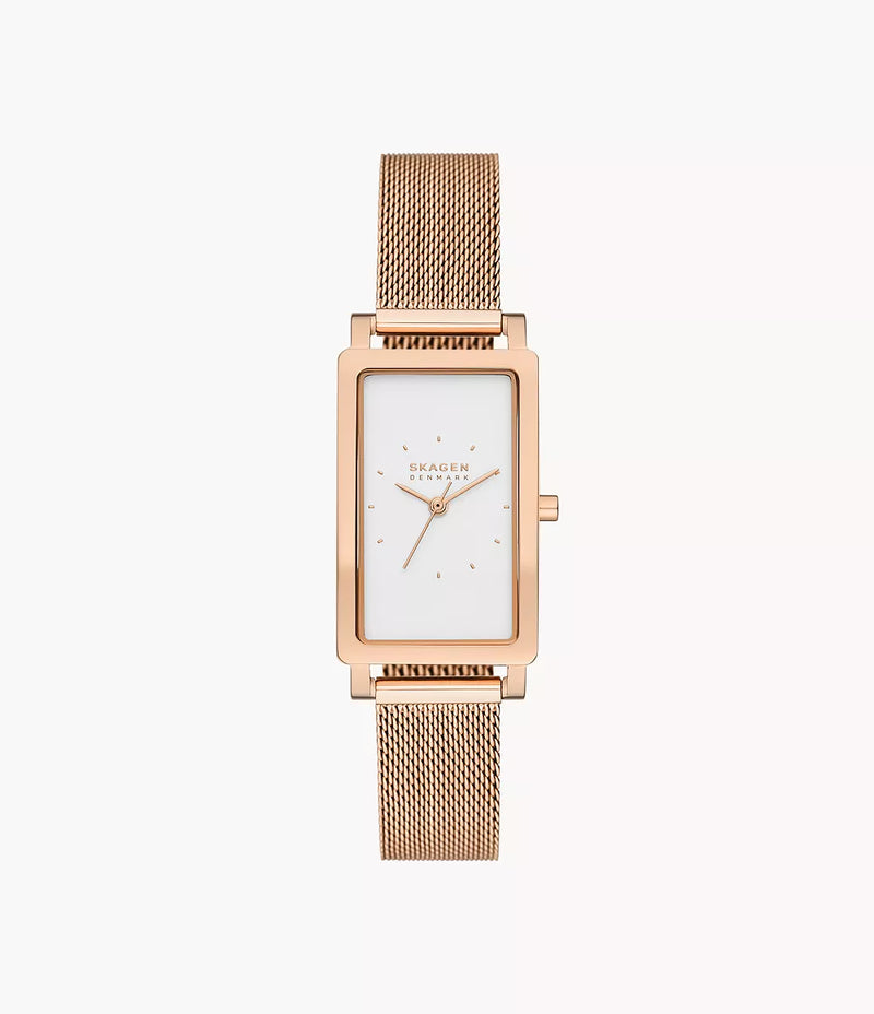 Hagen Three-Hand Ladies Watch - Rose Gold - SKW3095