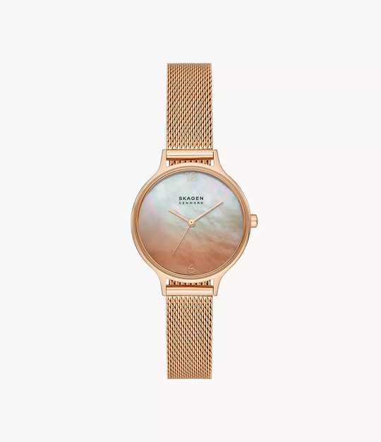 Anita Lille Three-Hand Ombré Ladies Watch - Rose Gold - SKW3107