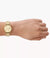 Signatur Lille Two Hand Stainless Steel Bracelet Watch - Gold - SKW3124