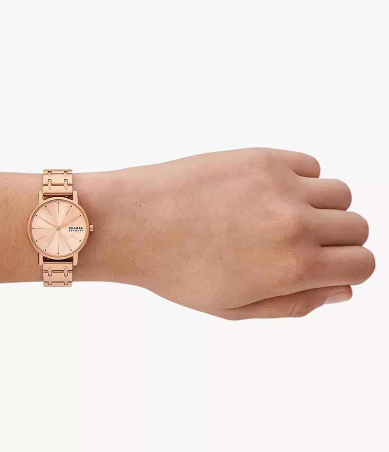 Signatur Lille Rose Gold Bracelet Watch, 30mm - SKW3125