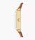 Hagen Micro Two-Hand Ladies Watch - Gold/Brown Leather - SKW3149