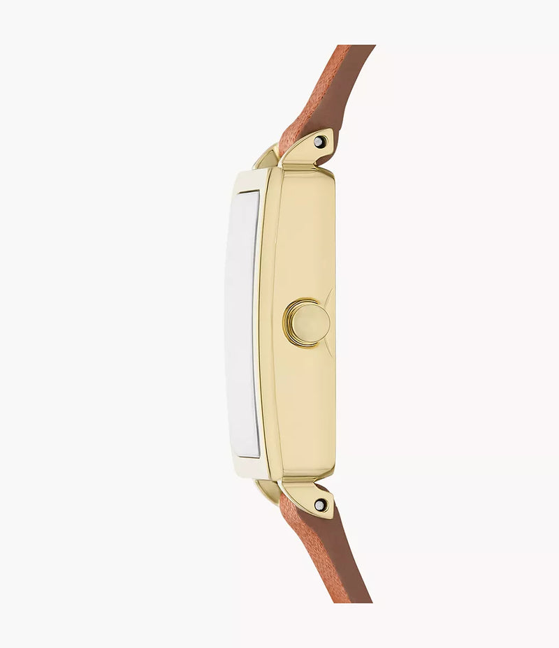 Hagen Micro Two-Hand Ladies Watch - Gold