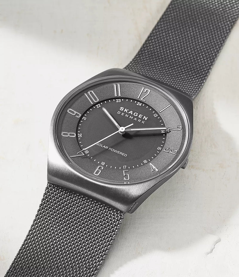 Grenen Solar-Powered Gents Watch - SKW6836