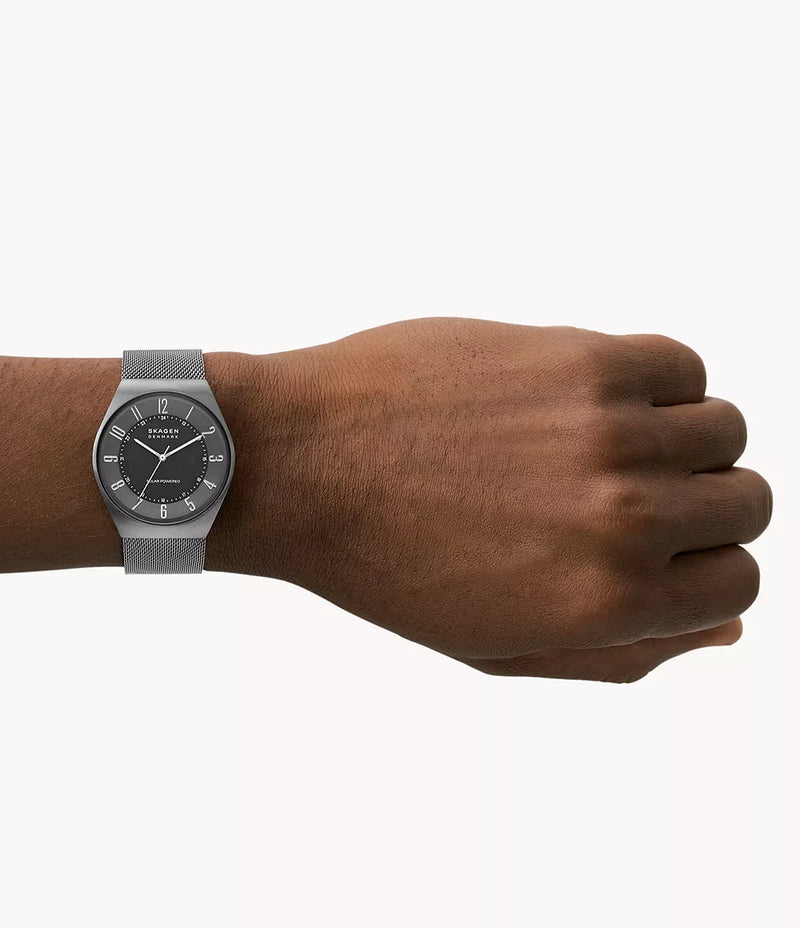 Grenen Solar-Powered Gents Watch - SKW6836