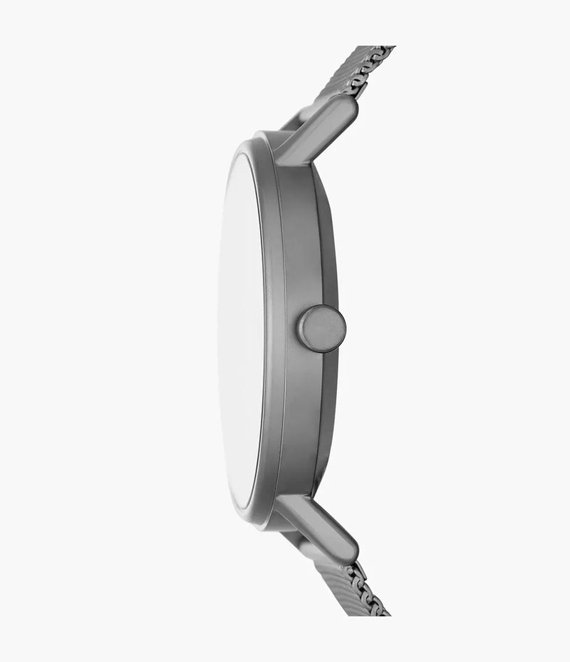 Kuppel Two-Hand Sub-Second Mesh Watch - Charcoal - SKW6891