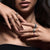 Interlocking Diamond Ring, Size N - 18ct Yellow Gold - IM005.YGWHRZL