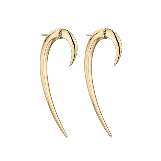 Hook Size 2 Earrings - Gold - Large - HT009.YVNAEOS