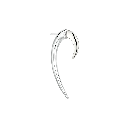 Hook Single Size 1 Earrings - Silver - HT013.SSNAEOS