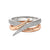 Interlock Me Single Ring, Size N - 18ct Rose Gold - IM003.RGNARZN