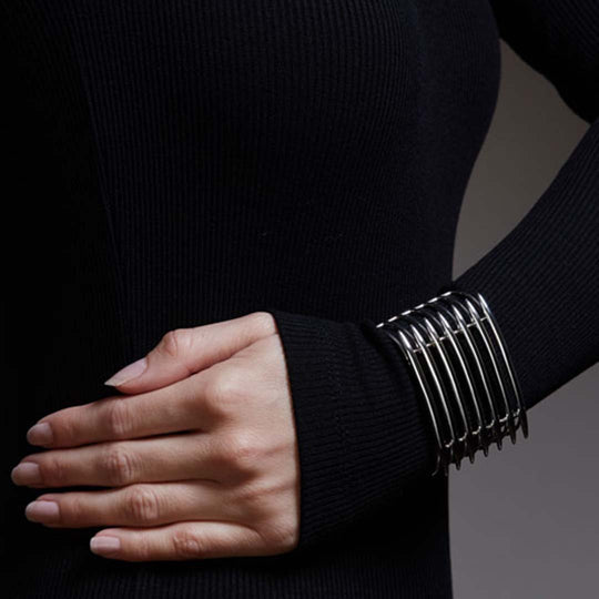 Quill Cuff - Silver - SLS568