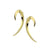 Hook Diamond Earrings - Gold Vermeil - HT010.YVWHEOS