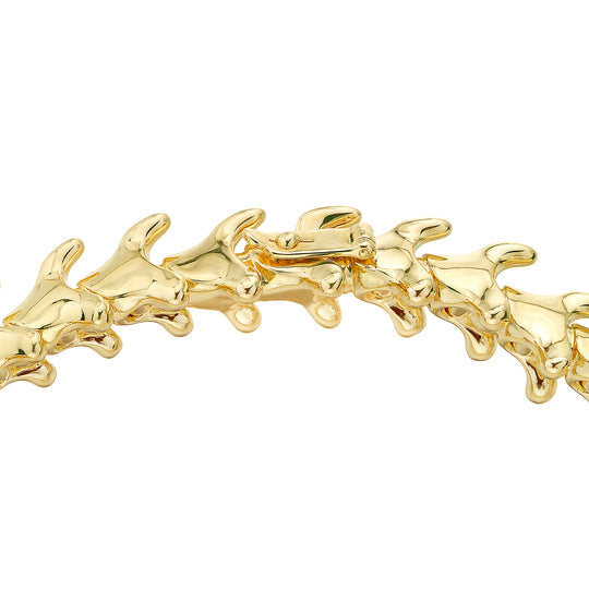 Serpent's Trace Slim Bracelet - Large - Gold ~ ST012.YVNABZL