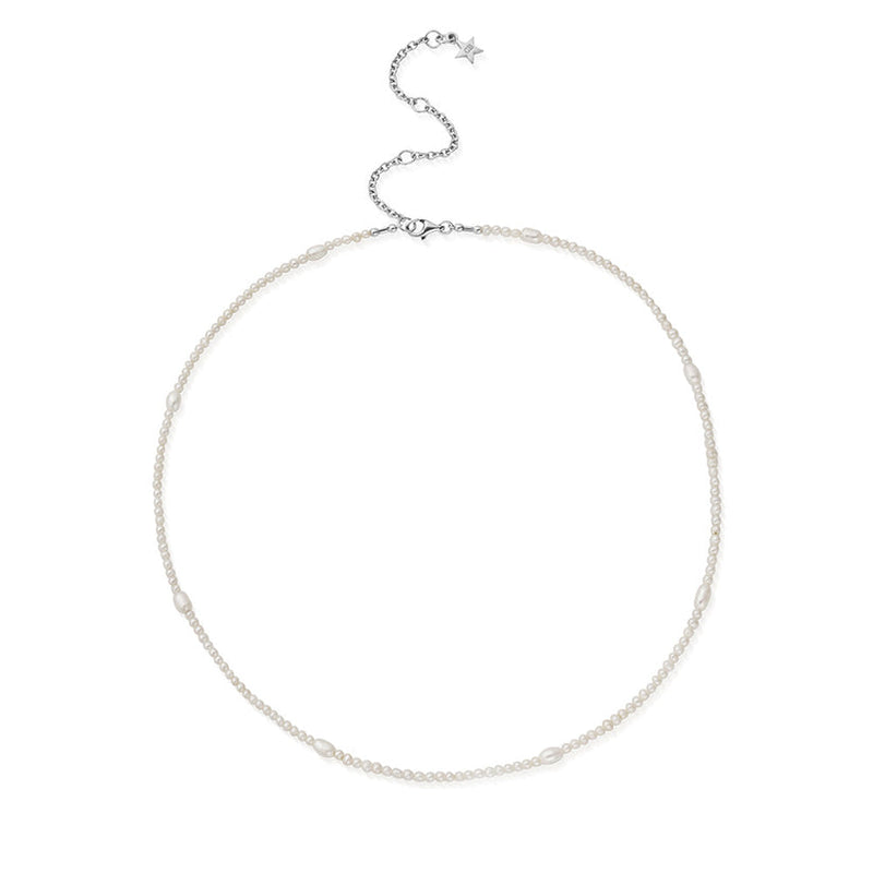 Tale Of Tide Necklace - Silver - SNTPRP