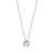 Tiny Twisted Rope Chain Power Within Necklace - Silver - SNTRC3460