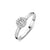 Pompon Diamond Ring, 0.17ct - White Gold