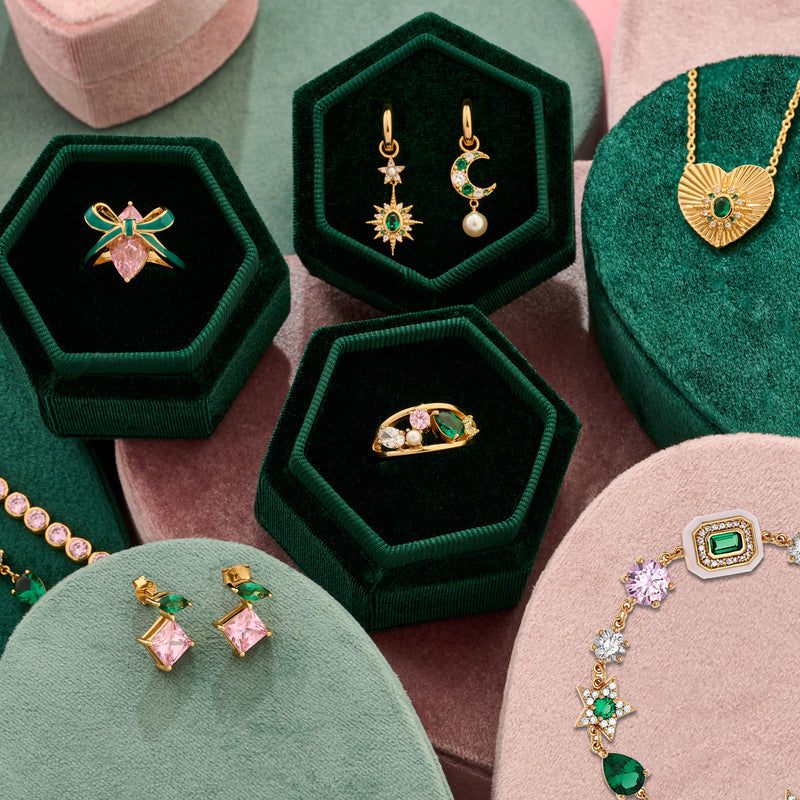 Sofia Cluster Ring - Gold - AS22CLR01