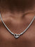 Pandora Moments Studded Chain Necklace - Sterling Silver - 392451C00-45