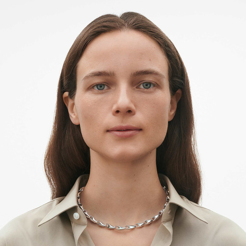 Reflect Medium Necklace - Silver - 20001178