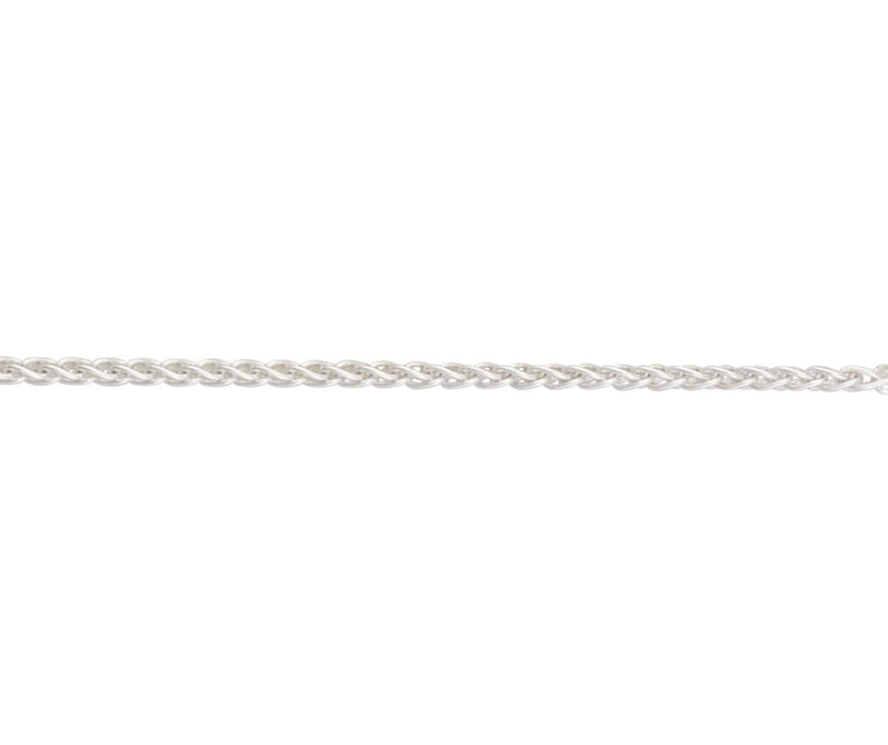 Silver Spiga Chain - 18
