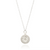 Classic Round Flower Necklace - Gold - NK10659-TWT