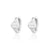 Audrey Huggie Hoop Earrings - Silver - SPS-274