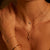 Lightning Bolt Necklace - Gold - SPG-118-226