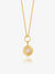 Statement Evolve Amulet Necklace - Gold - PMN20GPRC