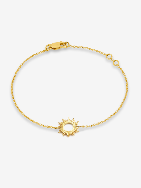 Electric Goddess Sun Bracelet - Gold - SNB5GP