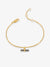 Aventurine Disco T-Bar Chain Bracelet - Gold - TBB2BAGP