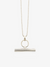 T-Bar Necklace - Silver - TBN3CS