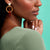Art Deco Chandelier Earrings - Gold