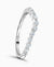 Royal Platinum Shaped Tiara Diamond Wedding Ring - 0.30ct
