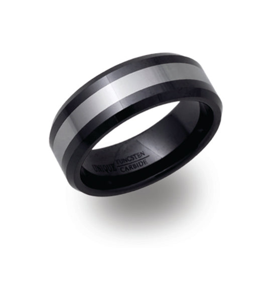 Tungsten Carbide Ring, 8mm - TUR-45