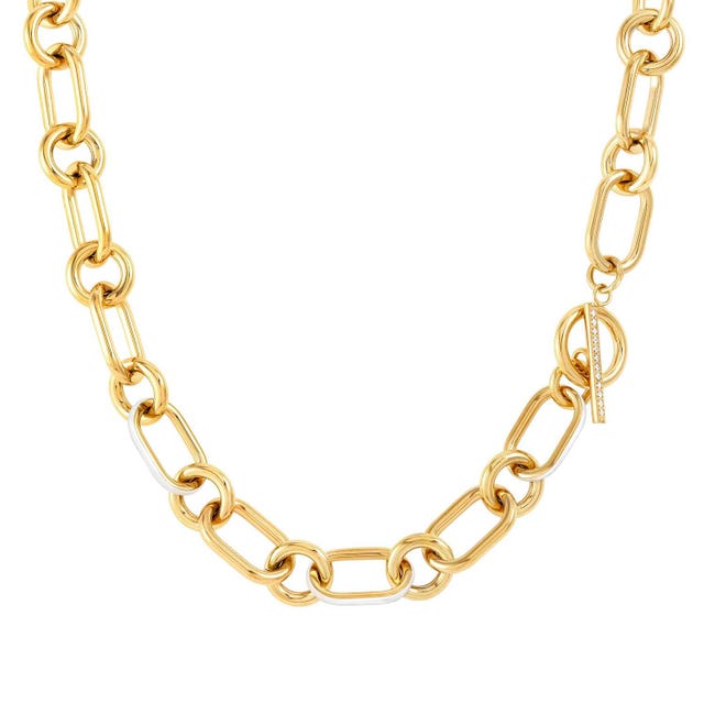 Drusilla Chain Necklace - Gold/White - 028712/000