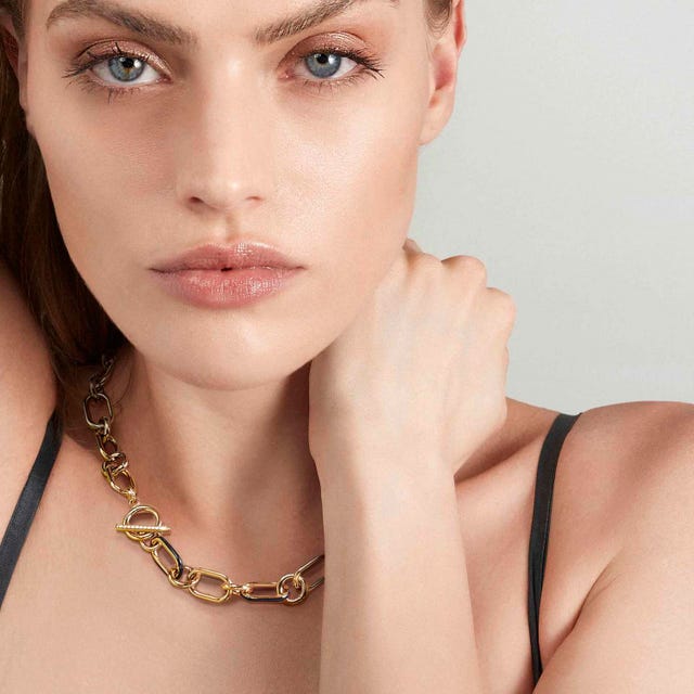 Drusilla Chain Necklace - Gold/White - 028712/000
