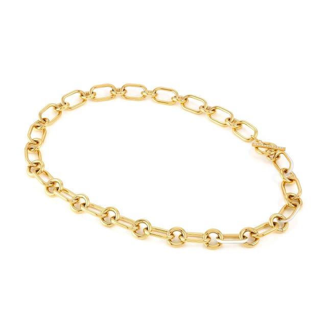 Drusilla Chain Necklace - Gold/White - 028712/000