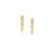 Unconditionally CZ Hoop Earrings - Gold - 029103/012