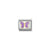 Classic Lilac Butterfly Link - Gold - 030285/60