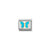 Classic Turquoise Butterfly Link - Gold - 030285/63