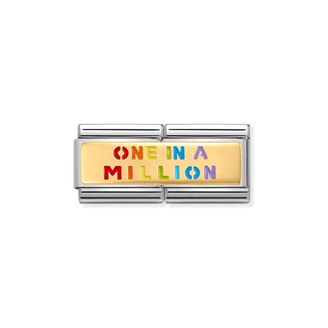 Classic One In A Million Double Link - Gold - 030720/06