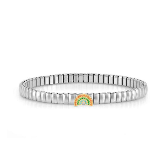 Extension Rainbow CZ Bracelet - Silver - 046007/064